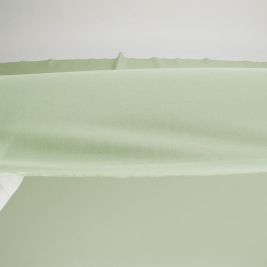 Mercerized Organic Egyptian Cotton Voile - Sage - Toulouse Collection