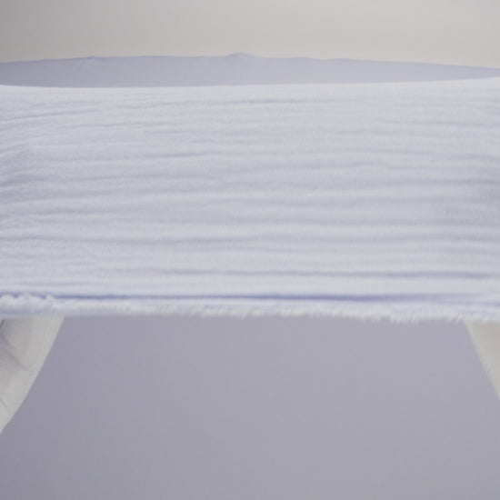 Double Cotton Gauze - Pale Blue - Talamanca Collection
