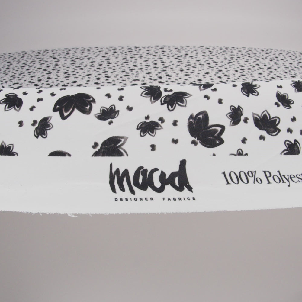 Mood Exclusive Small Lazy Lotus Polyester Crepe