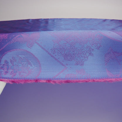 Gems and Doves Jacquard Lining - Purple and Pink Bi-Color