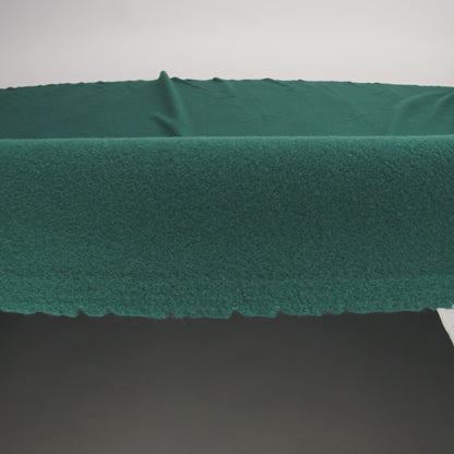 Wool and Cashmere Coating Made in Italy - Dark Teal - Alberini Collection