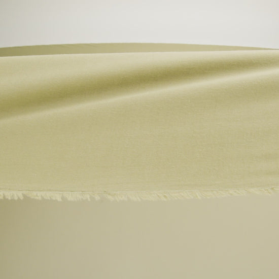 Famous Australian Designer Green Olive Cotton Voile