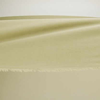 Famous Australian Designer Green Olive Cotton Voile