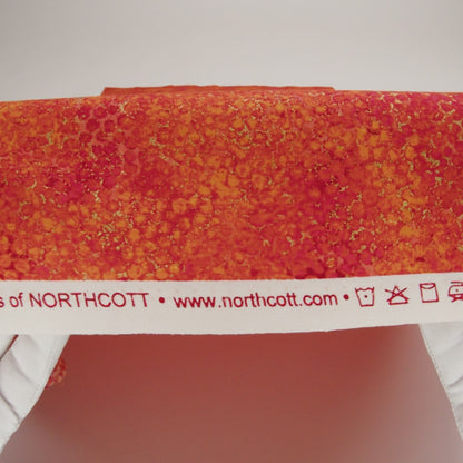 Metallic Printed Quilting Cotton by Northcott - Tutti Fruiti Pebbles - Shimmer Collection
