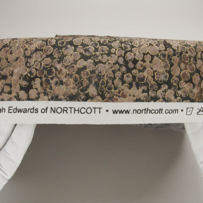 Metallic Printed Quilting Cotton by Northcott - Desert Sand River Rocks - Shimmer Collection