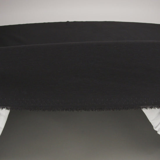 Polyester Peachskin - Black