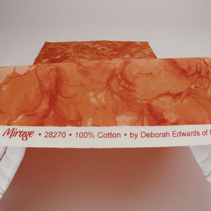 Printed Quilting Cotton by Northcott - Apricot Abstract - Mirage Collection