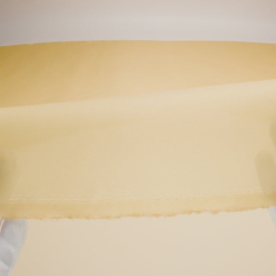 Satin-Faced Polyester Organza - Gold - Ardea Collection by Mood