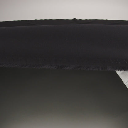 Ultra-Soft Rayon and Recycled Polyester Twill - Black - Zarria Collection