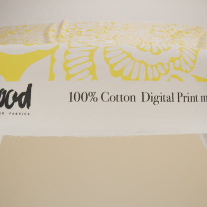Cotton Poplin - Yellow Floral - Implicacion de la Sinceridad Print - Mood Exclusive Avenable Collection