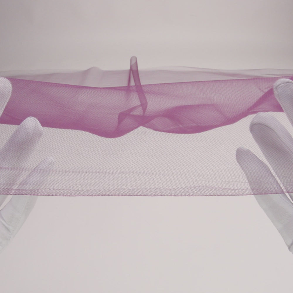 Nylon Tulle 54" - Eggplant - Pavlova Collection