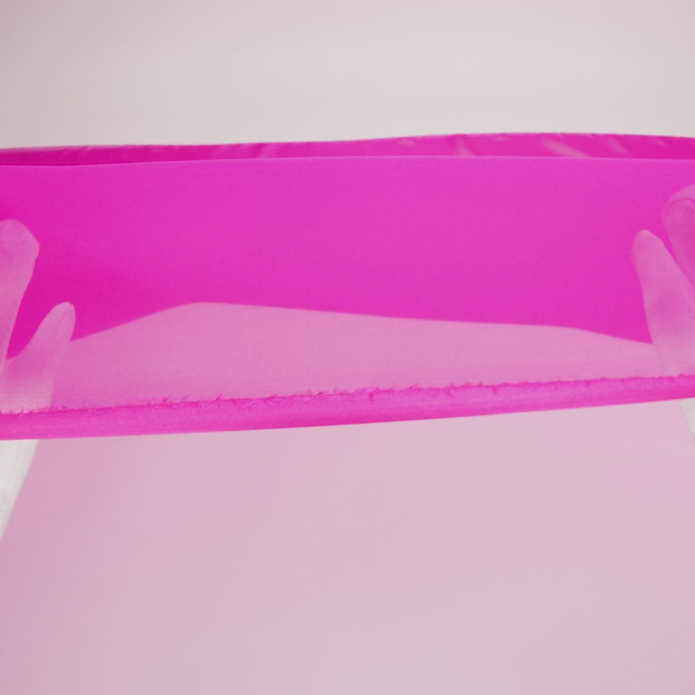Chiffon-Like Silk Voile - Hot Pink Iridescent - Adelaide Collection