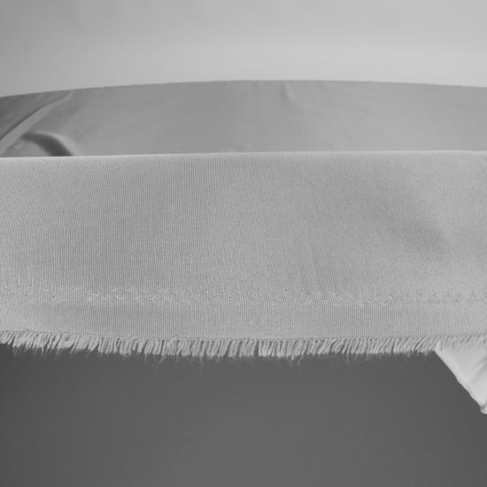 Flame Retardant Polyester Bengaline - Silverado
