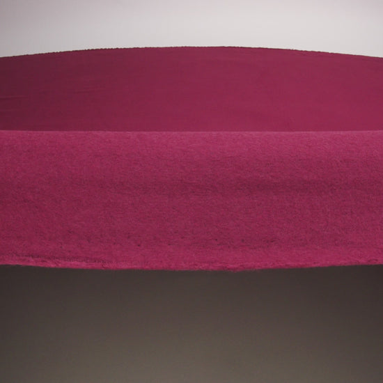 Bamboo and Cotton Stretch Knit Fleece - Heretic Red - Jessamyn Collection