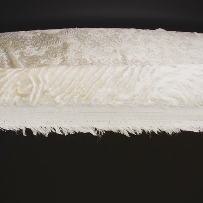 Woodgrain Faux Persian Lamb Fur - Sweet Corn