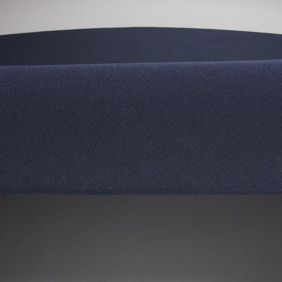 Stretch Polyester Crepe Knit - Navy - Arabesque Collection