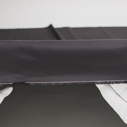 Premier Black Heavy 100% Silk Taffeta