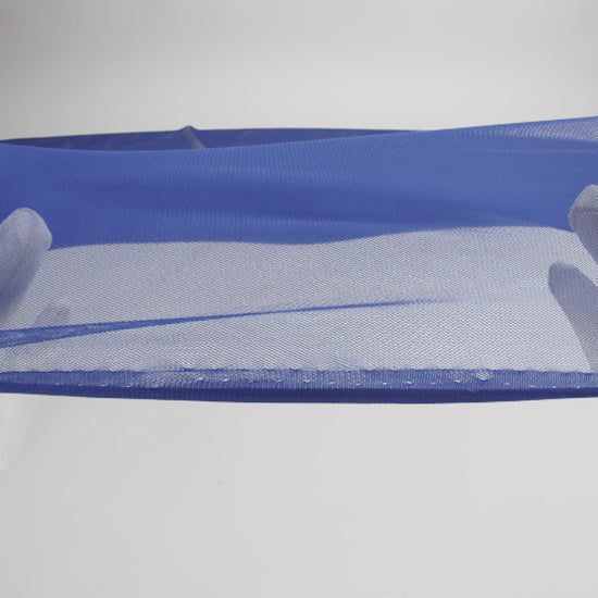 Royal Blue Polyester Stretch Mesh