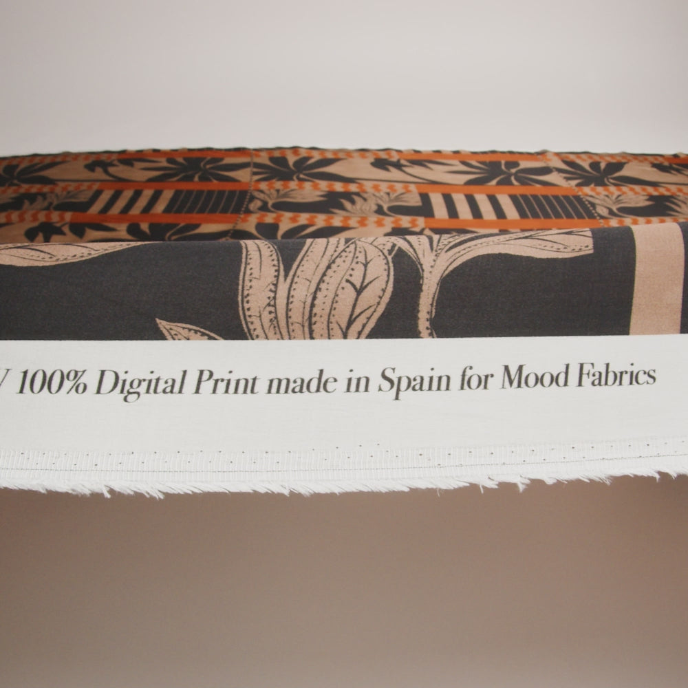 Mood Exclusive Through the Shutters Striped Viscose Dobby Panel - Image 6 of 6