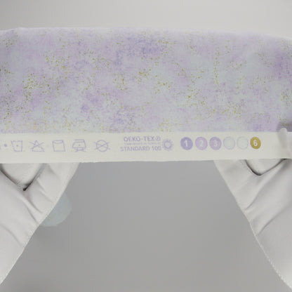 Metallic Printed Quilting Cotton by Northcott - Pansy Speckle - Shimmer Collection
