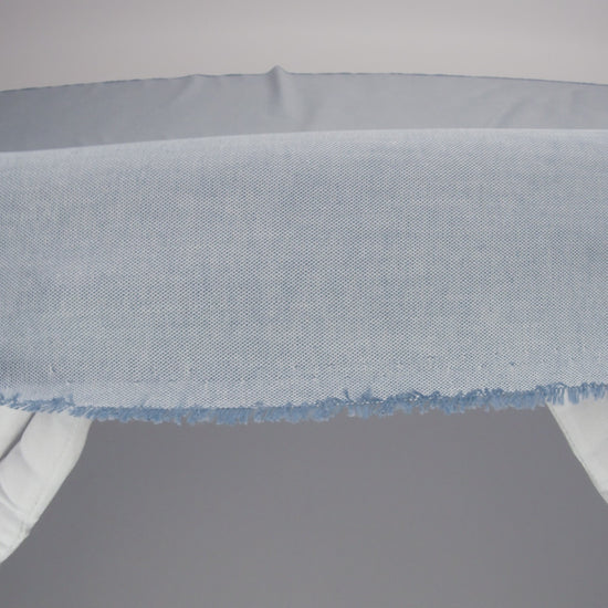 Calendered Organic Cotton Oxford - Light Blue - Chesterton Collection