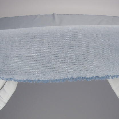 Calendered Organic Cotton Oxford - Light Blue - Chesterton Collection