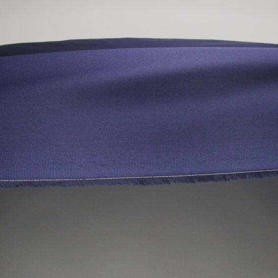 Mercerized Organic Egyptian Cotton Shirting - Bright Navy - Ravello Collection