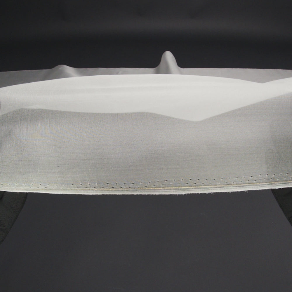 Silk Organza 44" - Antique White - Premium Collection