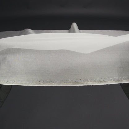 Silk Organza 44" - Antique White - Premium Collection
