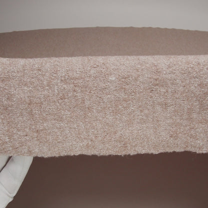 Boiled Wool Coating Fabric - Oatmeal Marbled - Ketil Collection