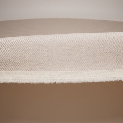 Virgin Wool Twill Made in Italy - Beige Herringbone
