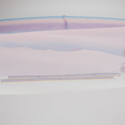 Ombre Shadow Tulle - English Lavender, Pink and Blue