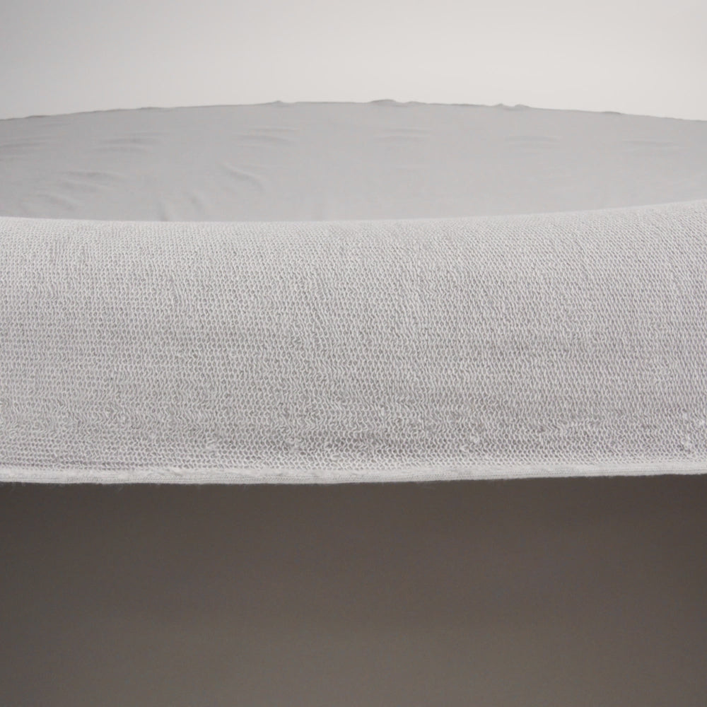 Bamboo Stretch French Terry - Grey Flint - Emei Collection