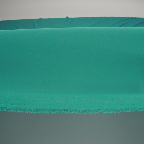 Polyester Double Georgette - Deep Teal - Mimosa Collection by Mood - Image 7 of 8