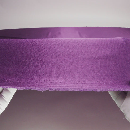 Sustainable Viscose Fluid Satin - Plum - Mood Exclusive Elliana Collection