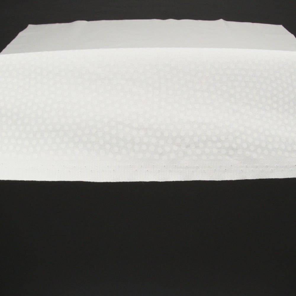 Printed Quilting Cotton by Patrick Lose for Northcott - White on White Spotty - Basically Black & White Collection - Image 6 of 6
