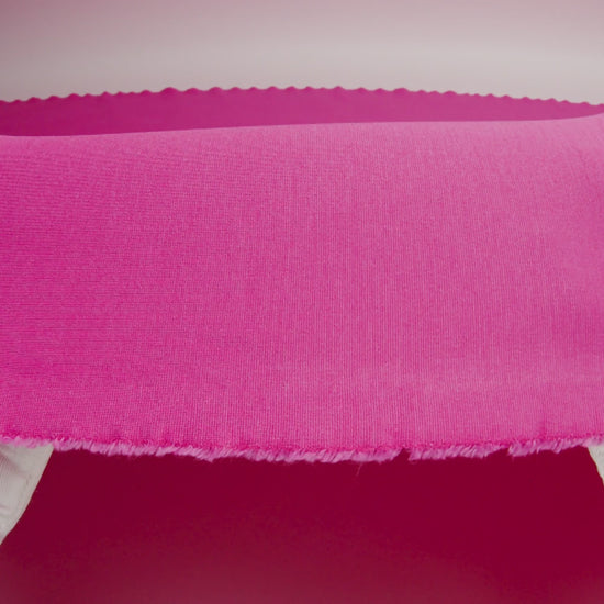 Stretch Ponte Knit - Honeysuckle Pink - Papilio Collection