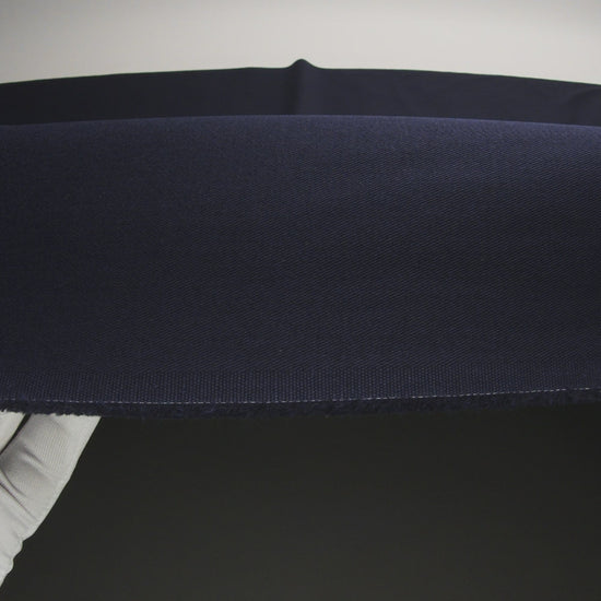 Organic Cotton Twill - Navy - Stratton Collection
