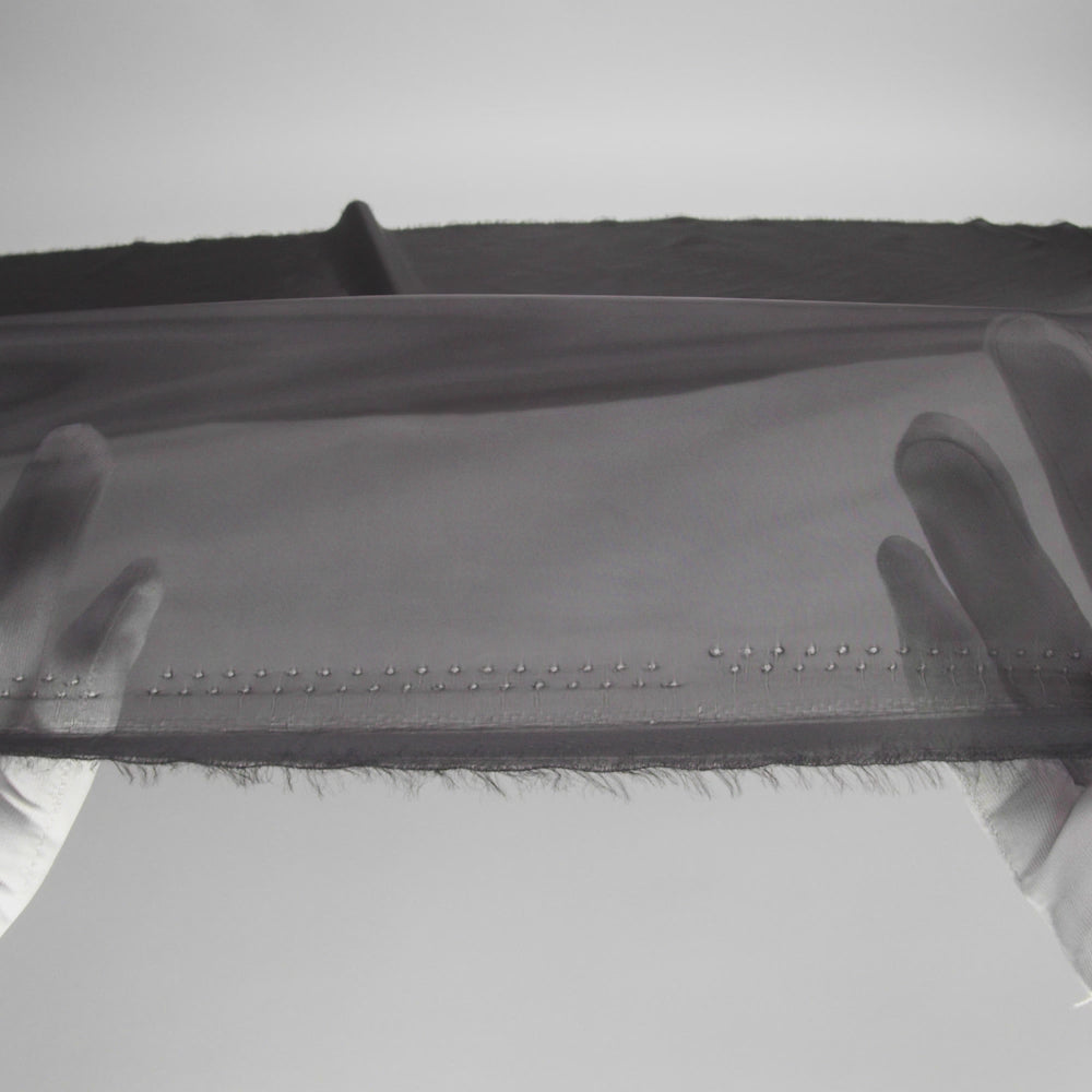Smooth Organza - Black - Portia Collection - Image 5 of 5