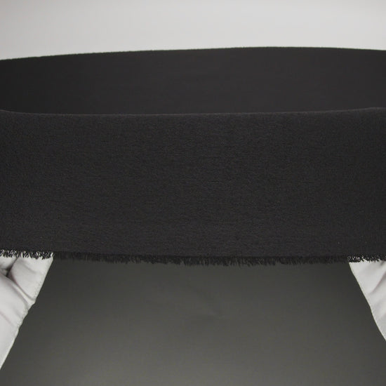 Polyester Crepe Back Satin - Black