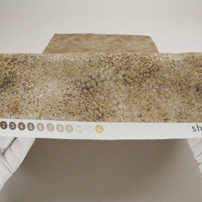 Metallic Printed Quilting Cotton by Northcott - Desert Sand Pebbles - Shimmer Collection