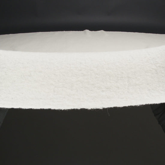 Boiled Wool Coating Fabric - Antique White - Ketil Collection