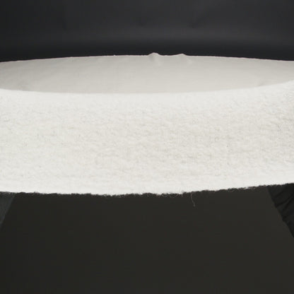 Boiled Wool Coating Fabric - Antique White - Ketil Collection
