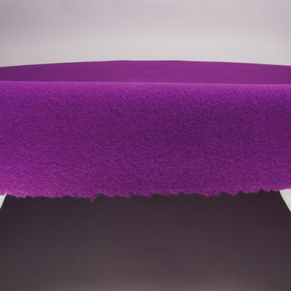 Wool and Cashmere Coating Made in Italy - Purple - Alberini Collection