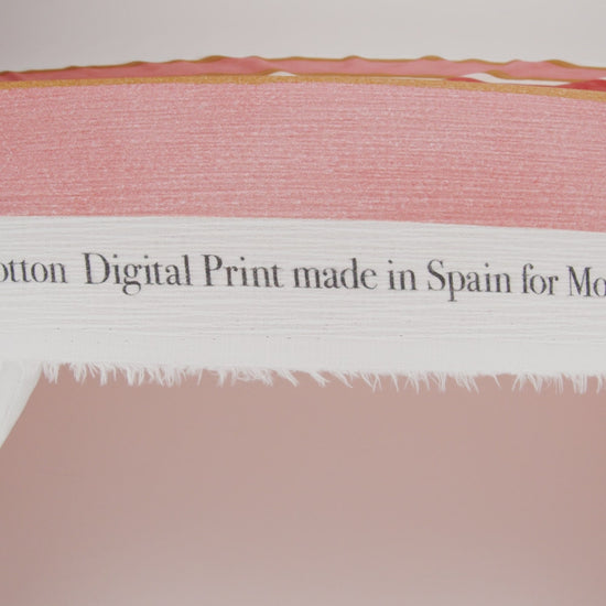 Slubbed Gauzy Cotton Woven - Rust, Peach and Yellow Ochre Stripes - Mood Exclusive Canyon Cove Print