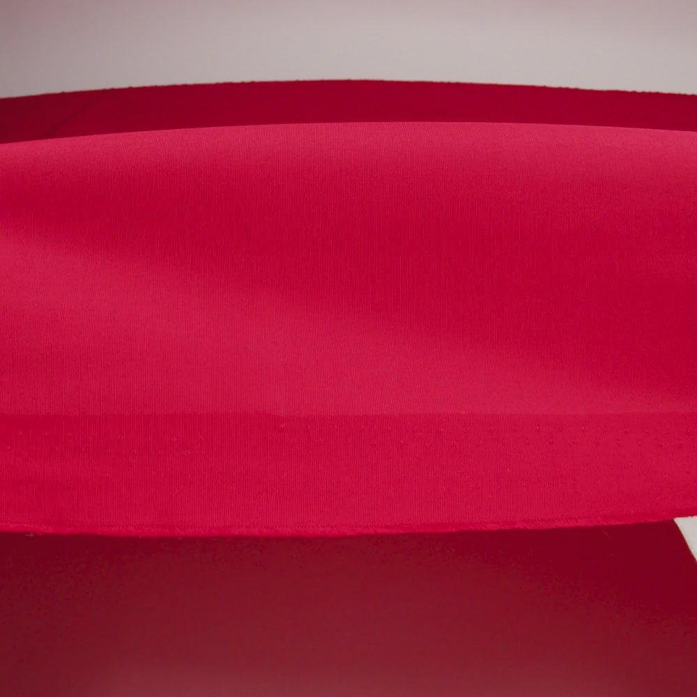 Classic Red Cotton and Polyester Poplin with Water Repellant Coating