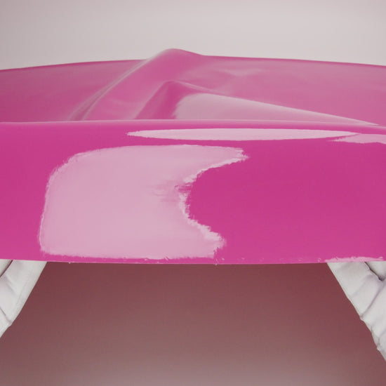 Faux Patent Leather Vinyl - Fuchsia - Brevetto Collection