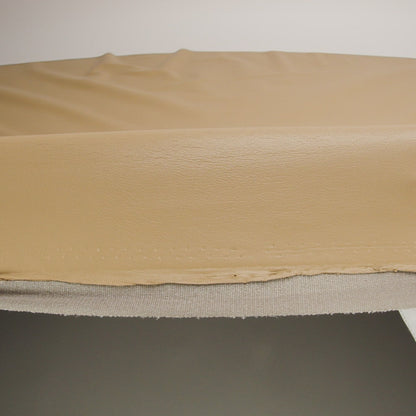 Buttery Faux Leather with Brushed Suede-like Backing - Beige - Veronica Collection