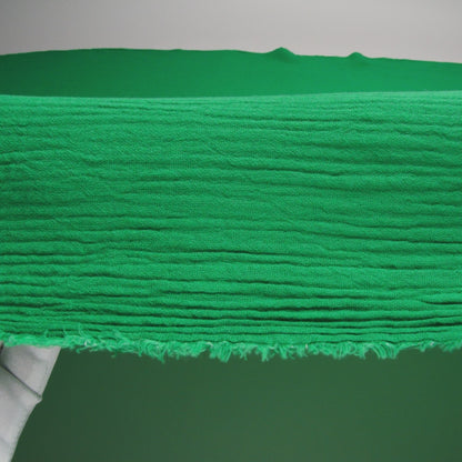 Double Cotton Gauze - Kelly Green - Talamanca Collection