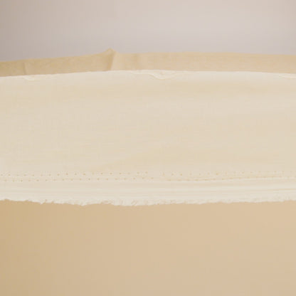 Embroidered Eyelet Cotton Voile - Vanilla Flowers on Branches - Naomi Collection
